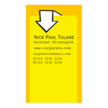 Arrow Corporate Business Template Designs Business Card Template