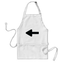 arrow left icon apron