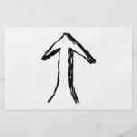 Arrow Pointing Up. Black and White. Flyers
