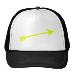 Arrow Yellow 15deg The MUSEUM Zazzle Gifts Trucker Hat