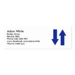 Arrows Business Card Template