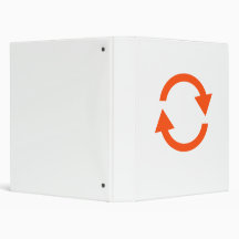 Arrows circle 3 ring binder
