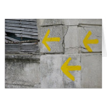 Arrows on the Camino Card cards