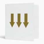 Arrows Vinyl Binder