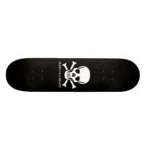 Arrr! I'm a Pirate! Skate Board Deck