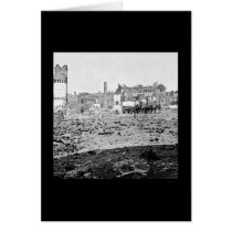 Arsenal Ruins in Richmond, VA 1865 Greeting Cards