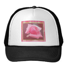 ART101 Sensual Rose Flower Trucker Hats