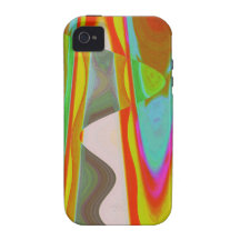 ART101 Shadow Talk Graphic Abstract Case-Mate iPhone 4 Cases