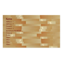 ART101 Shining Sparkling Gold Strips Business Card