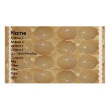 ART101 Twisted Khaki Creamy  Pearl Patterns 2 Business Card