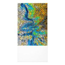 Art Abstract 3D Customised Photo Card