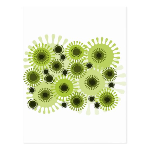 art  abstract illustration post cards