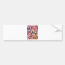 Art abstrait | Buzzin Autocollant Pour Voiture