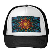 ART ABSTRAIT CASQUETTE DE CAMIONNEUR