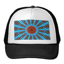 ART ABSTRAIT CASQUETTE DE CAMIONNEUR