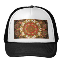 ART ABSTRAIT CASQUETTES DE CAMIONNEUR