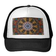 ART ABSTRAIT CASQUETTES DE CAMIONNEUR