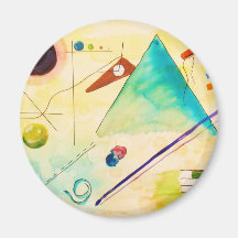 Art abstrait de Kandinsky Aimants Pour Réfrigérateur