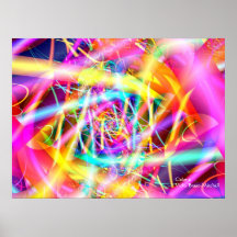 Art abstrait de la couleur 9 posters