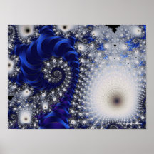 Art abstrait de pissenlit posters