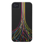 art abstrait v3 coque Case-Mate iPhone 4