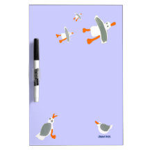 Art Board: John Dyer Seagulls Dry Erase Board