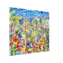 Art Canvas Print: The Eden Project