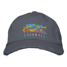 Art Cap: Cornwall John Dyer Design Baseball Cap