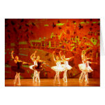 Art Card: Amber Sunset. Ballet Menton.
