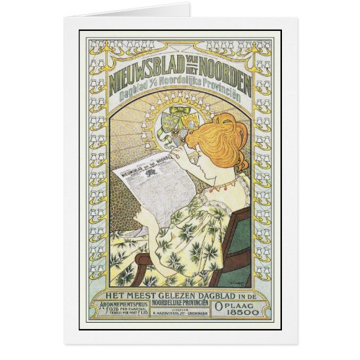 Art Card: Mucha: Vintage Advertising Art: Dutch Ne