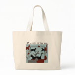 Art cats: My cat's in the bag