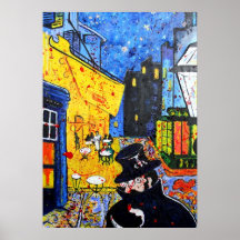 Art chronique de dommages de ripper posters