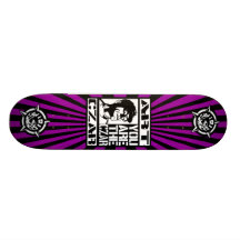 Art Czar - YATC #1 (Black Light) - Skateboard