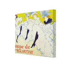 Art d'affiche de Toulouse Lautrec Toile Tendue