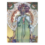 Art d'Alphonse Mucha Cartes Postales