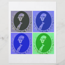 Art de bruit de George Washington Prospectus En Couleur