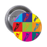 Art de bruit de trombone pin's avec agrafe
