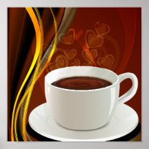 Art de café de café affiches