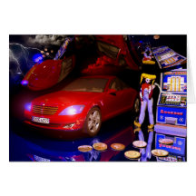 Art de casino de cartes de jeux de piscine