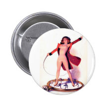 Art de cru d'amusement de film de jours de cirque badges avec agrafe