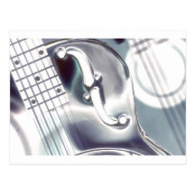 Art de Dobro, bleu blanc argenté, artography, modè Carte Postale