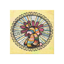 Art de lapin impression sur toile