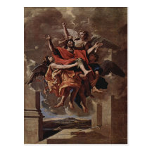 Art de Nicolas Poussin Carte Postale