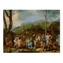 Art de Nicolas Poussin Carte Postale