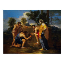 Art de Nicolas Poussin Carte Postale