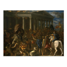 Art de Nicolas Poussin Carte Postale