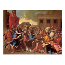 Art de Nicolas Poussin Carte Postale