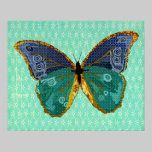 Art de papillon de Boho affiches