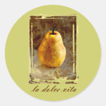 Art de poire autocollants