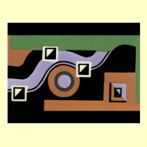 Art Deco Abstract  (72) postcards